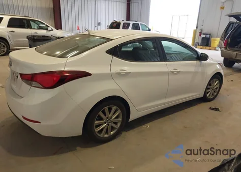 2014 Hyundai Elantra Se from USA, damaged, VIN 5NPDH4AE2EH508718
